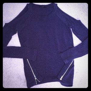 Off the shoulder sweater